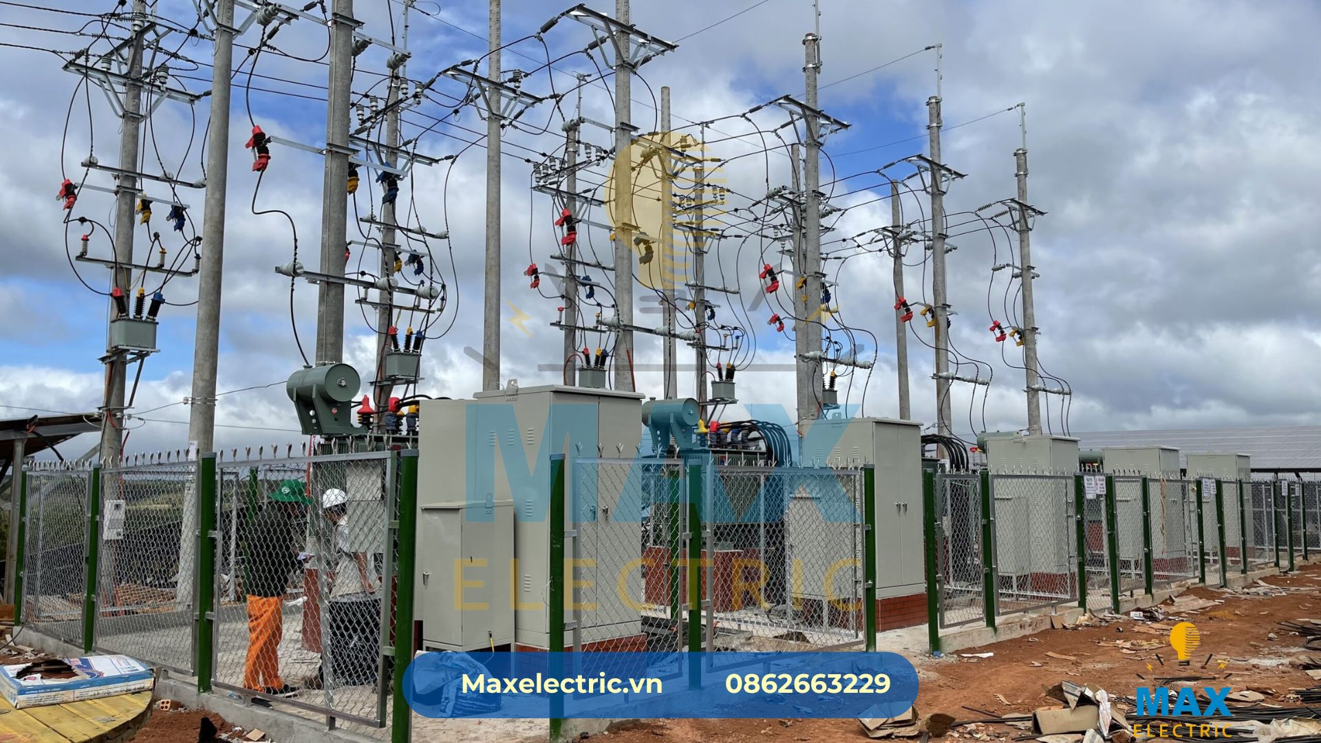 Vai trò của trạm biến áp 110kV trong hệ thống điện