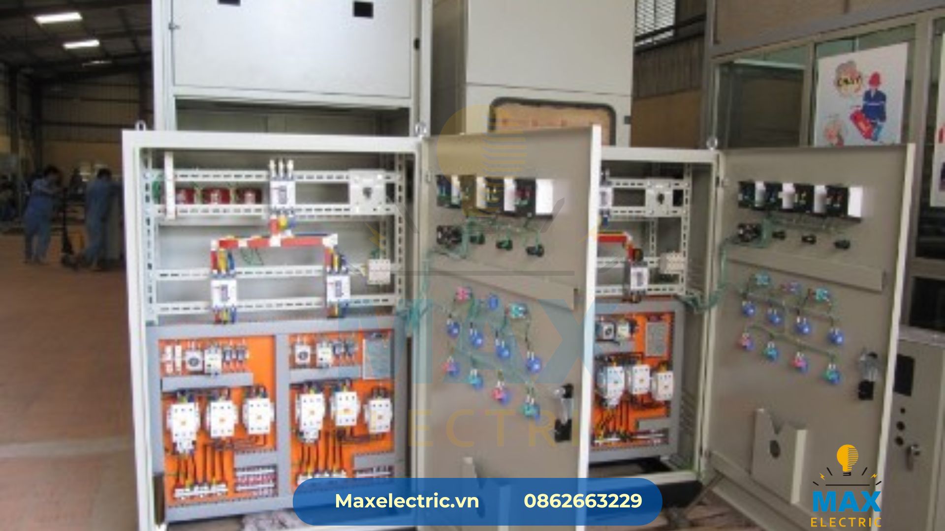 tủ điện điều khiển động cơ