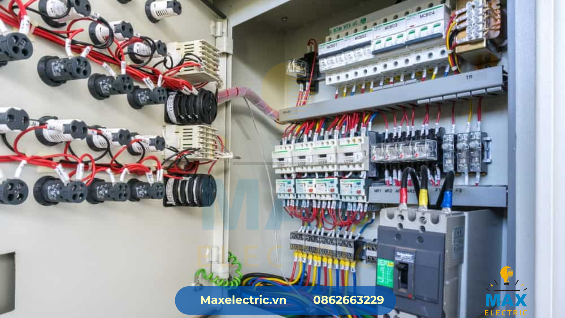 Cấu tạo tủ điện điều khiển động cơ