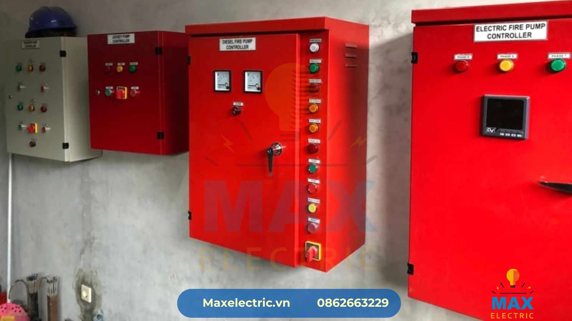 Cấu tạo và chức năng của tủ điều khiển bơm chữa cháy