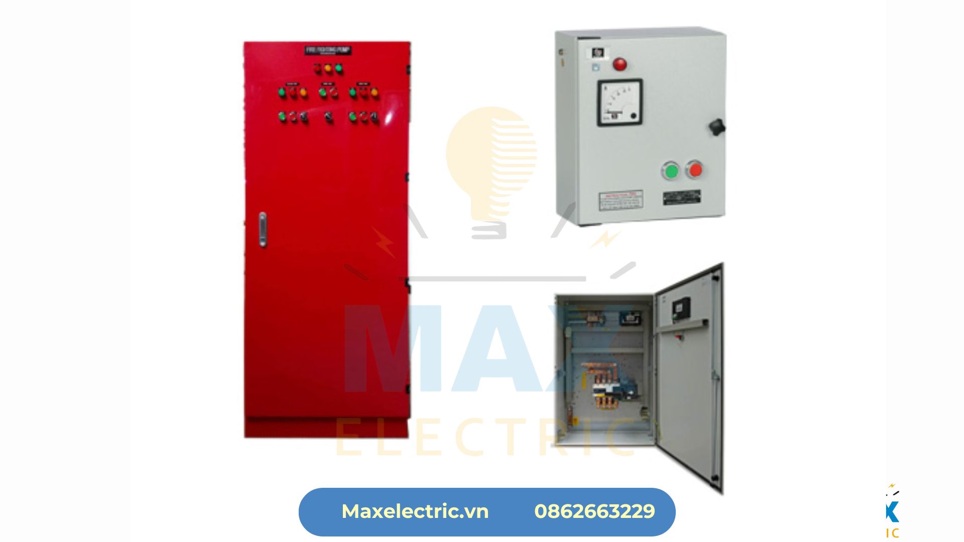 Các loại tủ điều khiển máy bơm chữa cháy phổ biến