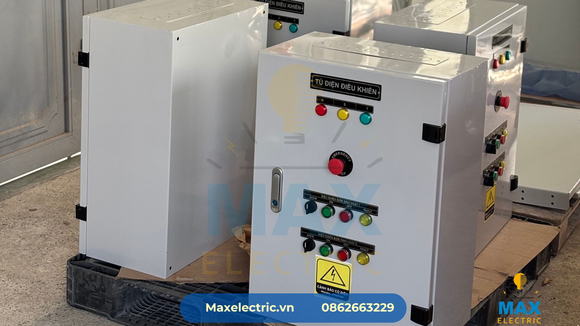 Báo giá tủ điều khiển máy bơm chữa cháy tại Max Electric