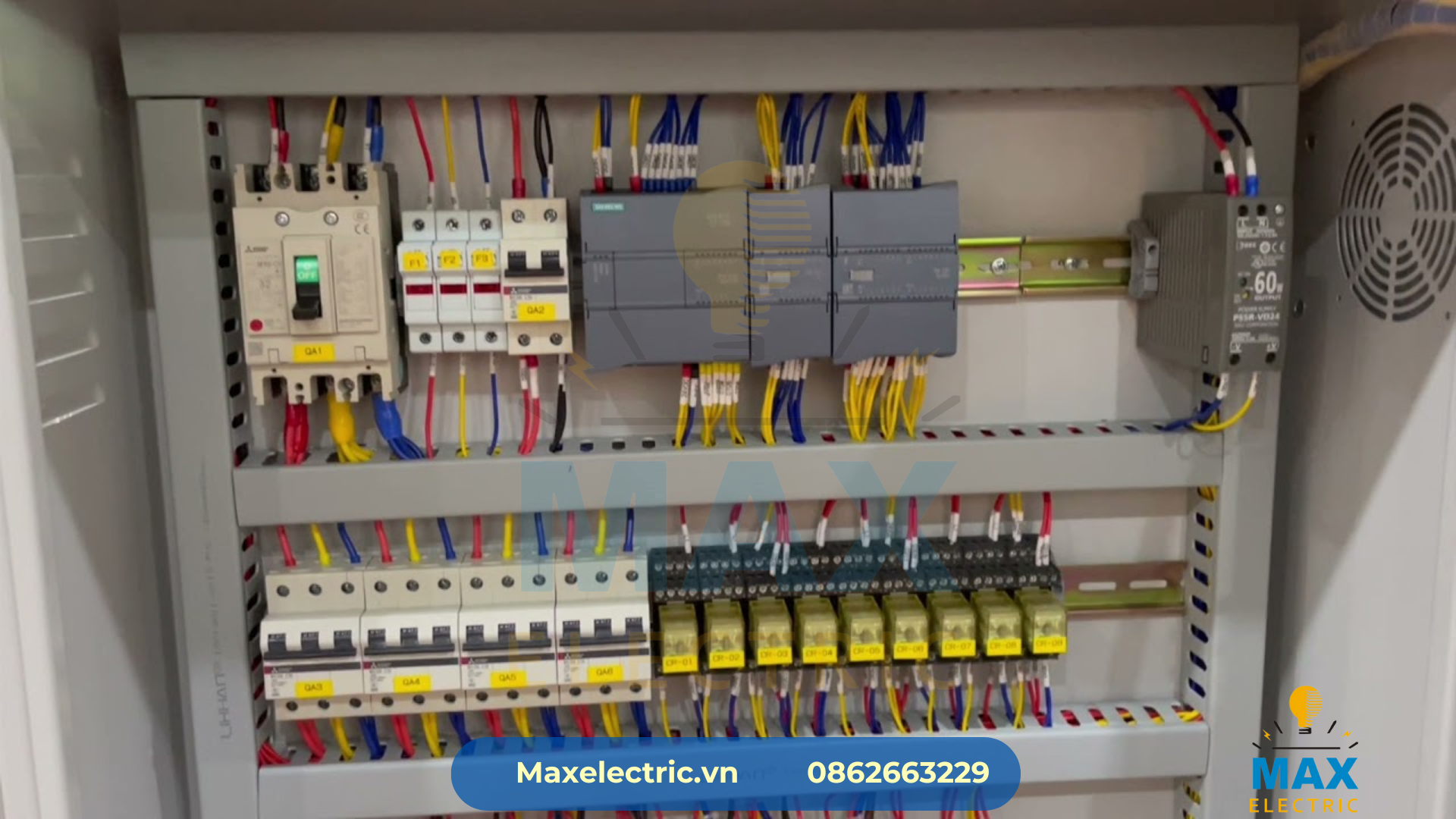 Cấu tạo và nguyên lý hoạt động của tủ điện PLC