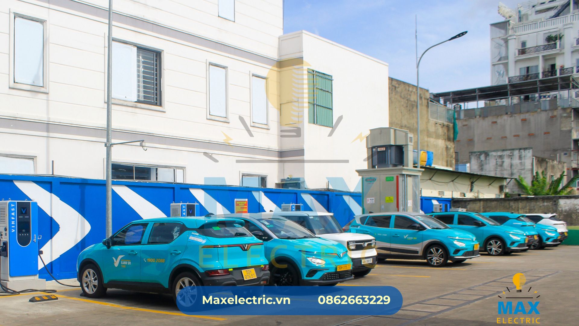 Vì sao phải có trạm biến áp riêng cho trạm sạc?