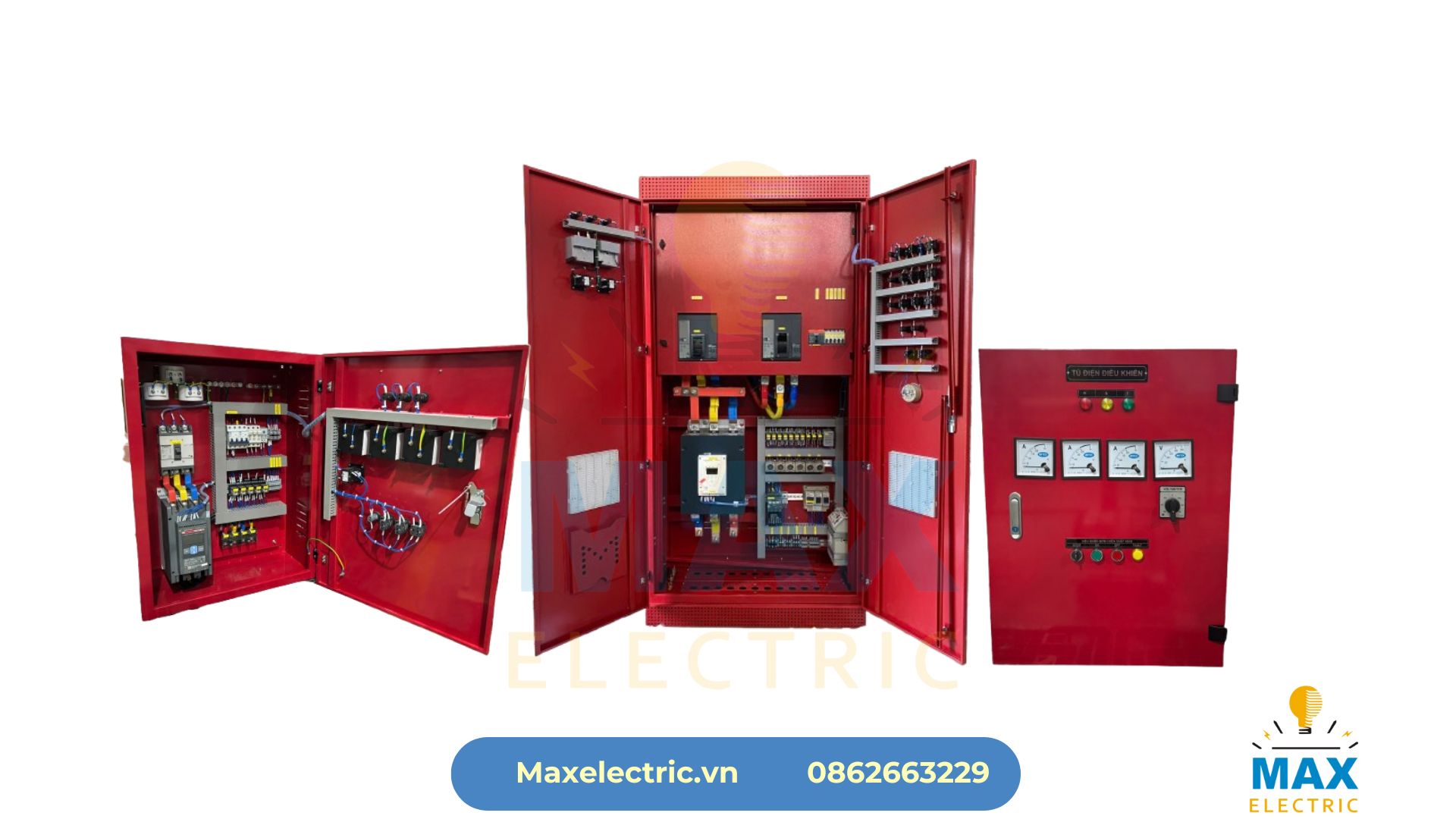 Các kích thước của tủ điều khiển bơm pccc