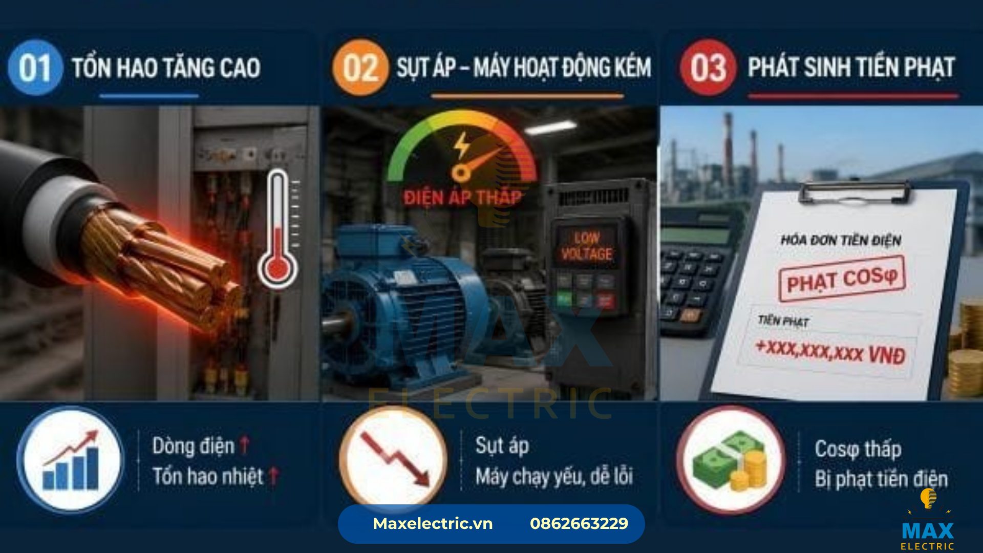 Công Suất Phản Kháng Là Gì Và Tại Sao Lại Bị Phạt?