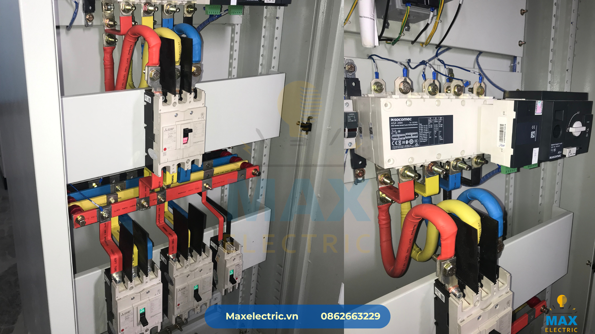 Thông số kỹ thuật của tủ ATS 3 pha