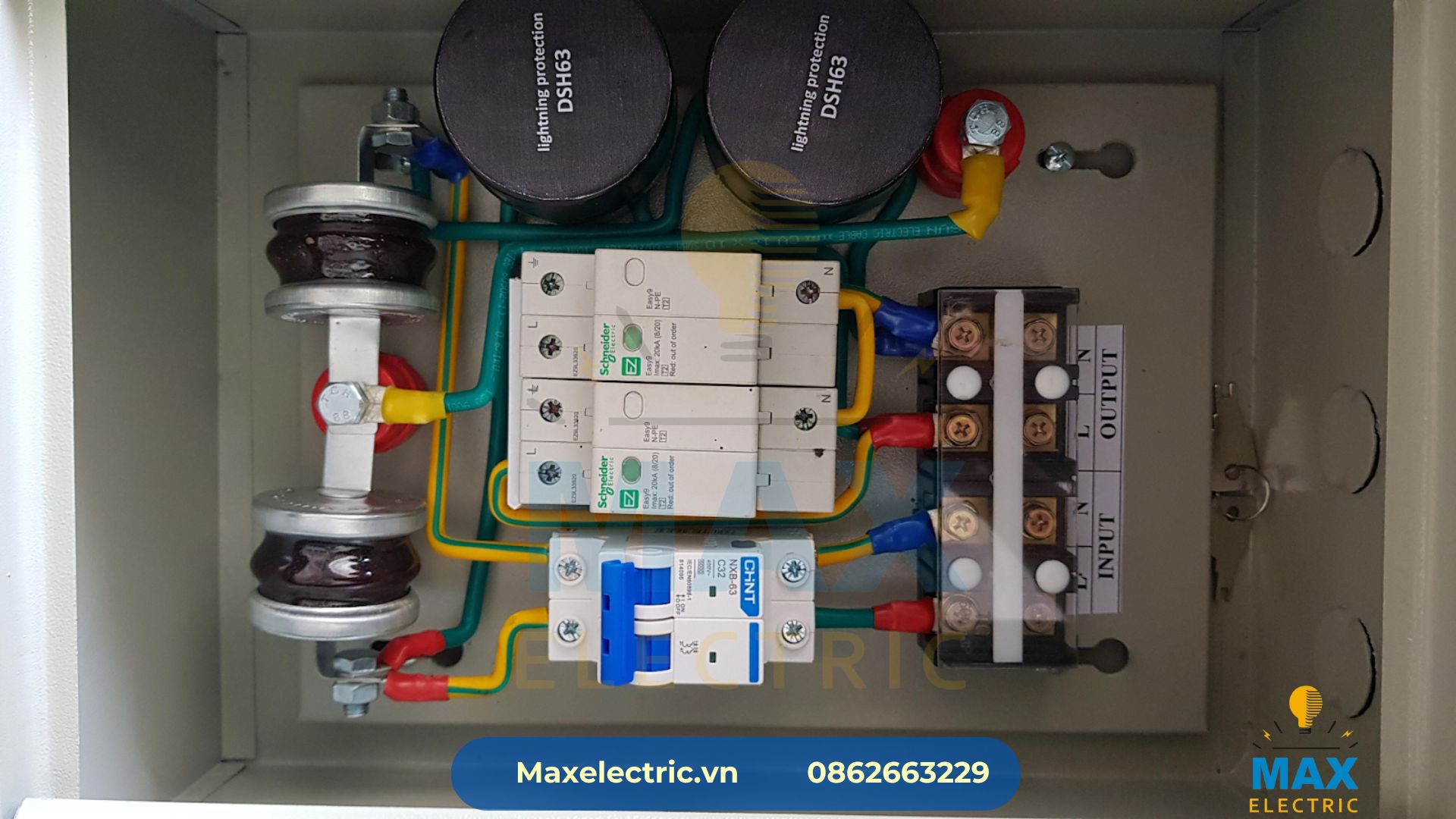 Tủ điện chống sét lan truyền Max Electric VN