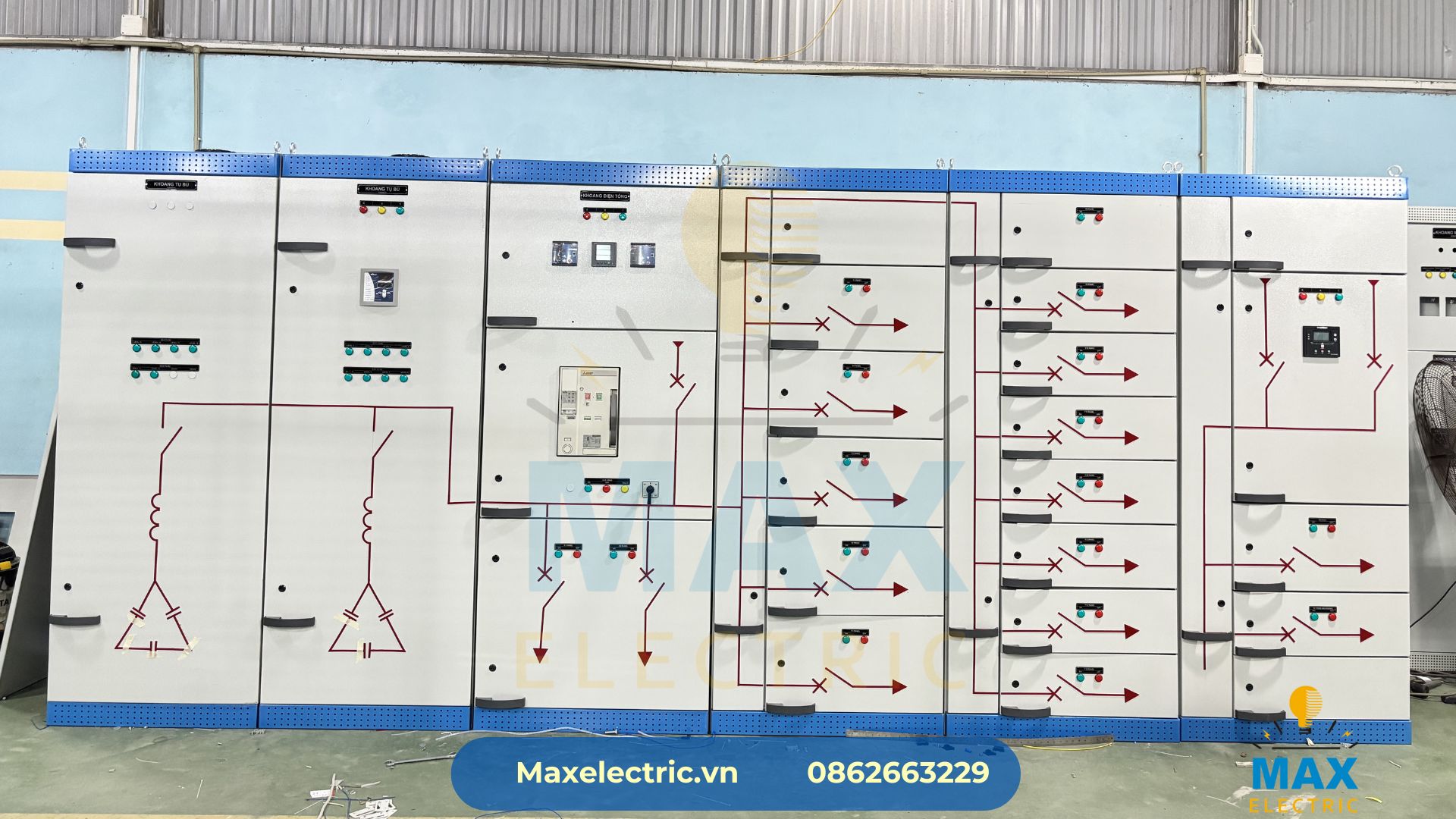 Tủ điện phân phối tổng MSB Tủ điện phân phối tổng MSB