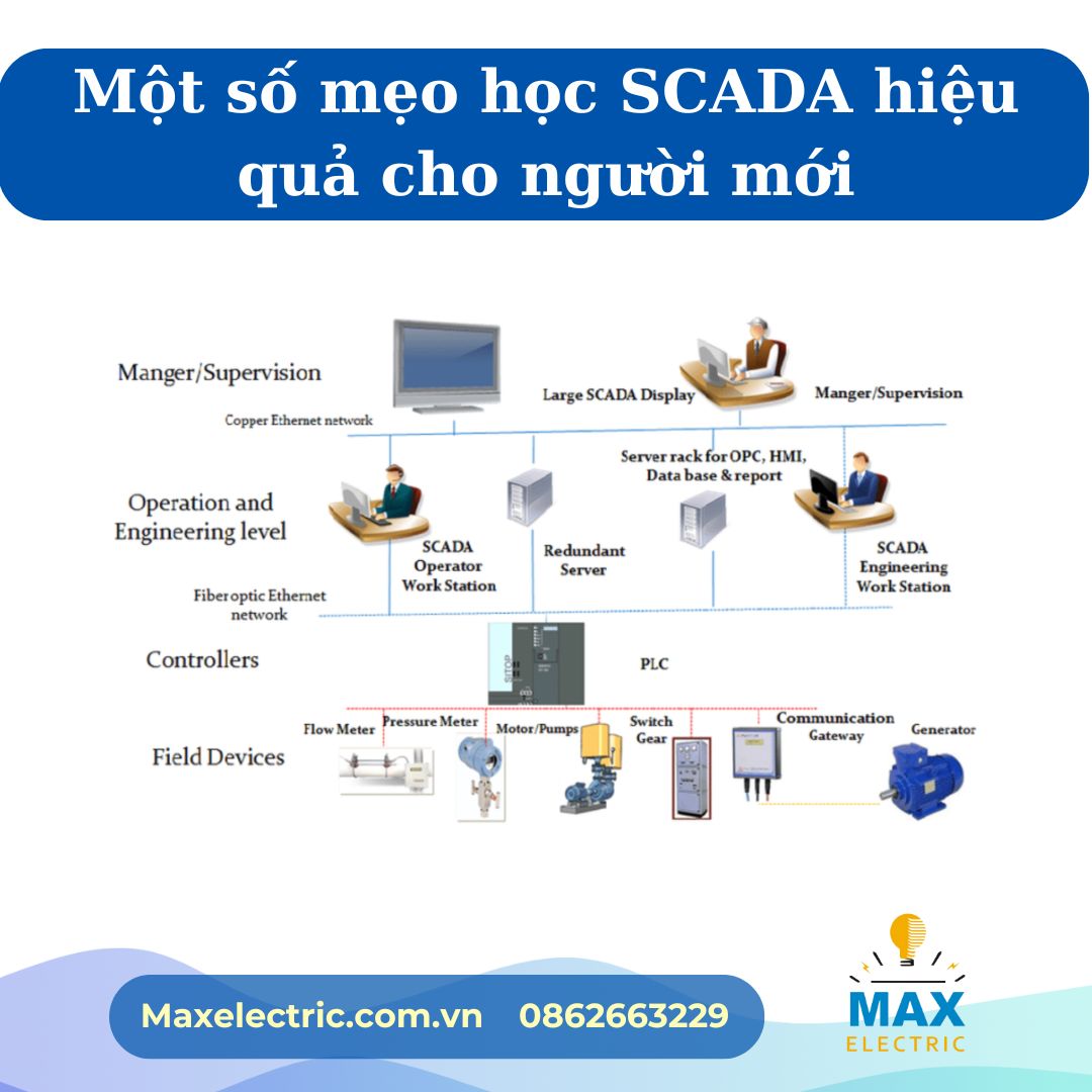 Một số mẹo học SCADA hiệu quả cho người mới