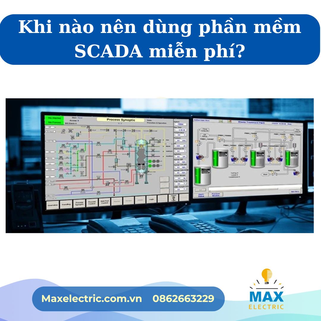 Khi nào nên dùng phần mềm SCADA miễn phí? Khi nào nên dùng phần mềm SCADA miễn phí?