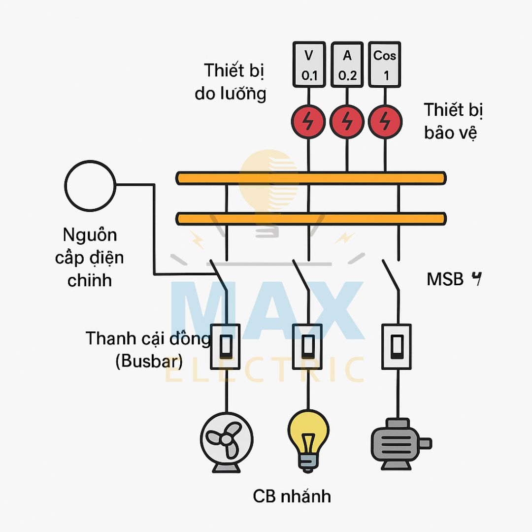 Sơ đồ nguyên lý tủ MSB
