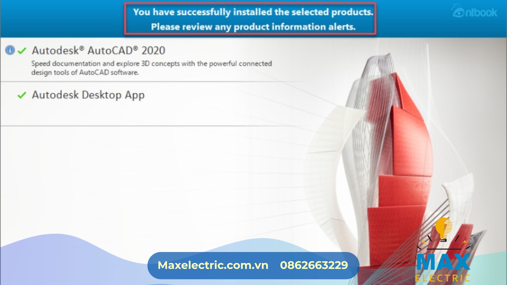 Lưu ý khi cài autocad