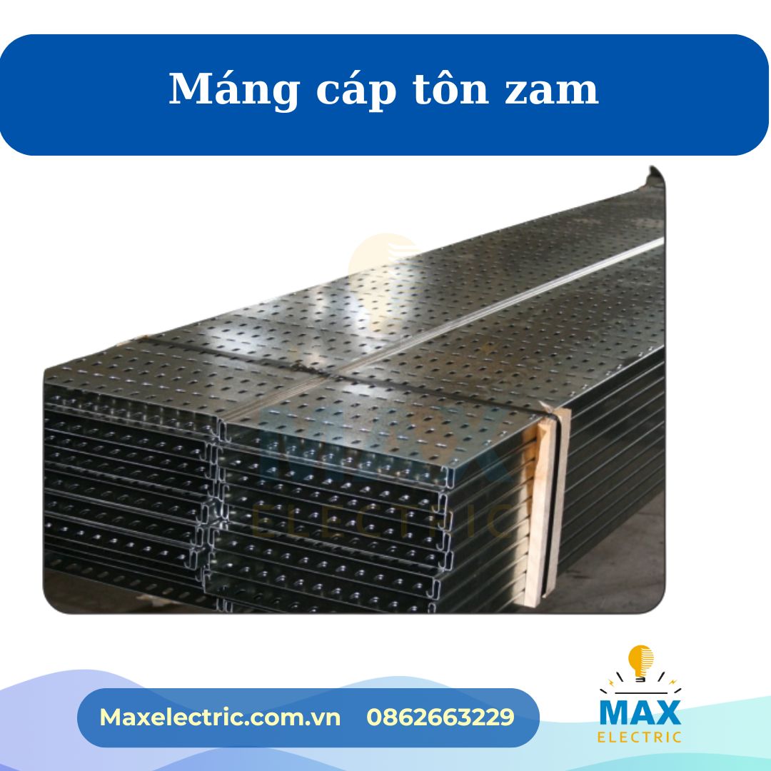 Máng cáp tôn zam Máng cáp tôn zam