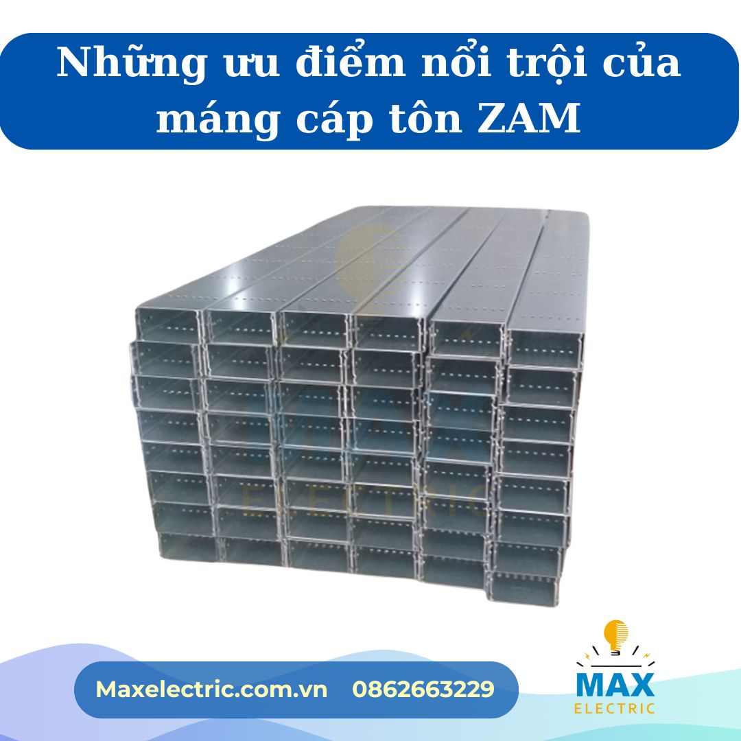 Những ưu điểm nổi trội của máng cáp tôn ZAM Những ưu điểm nổi trội của máng cáp tôn ZAM