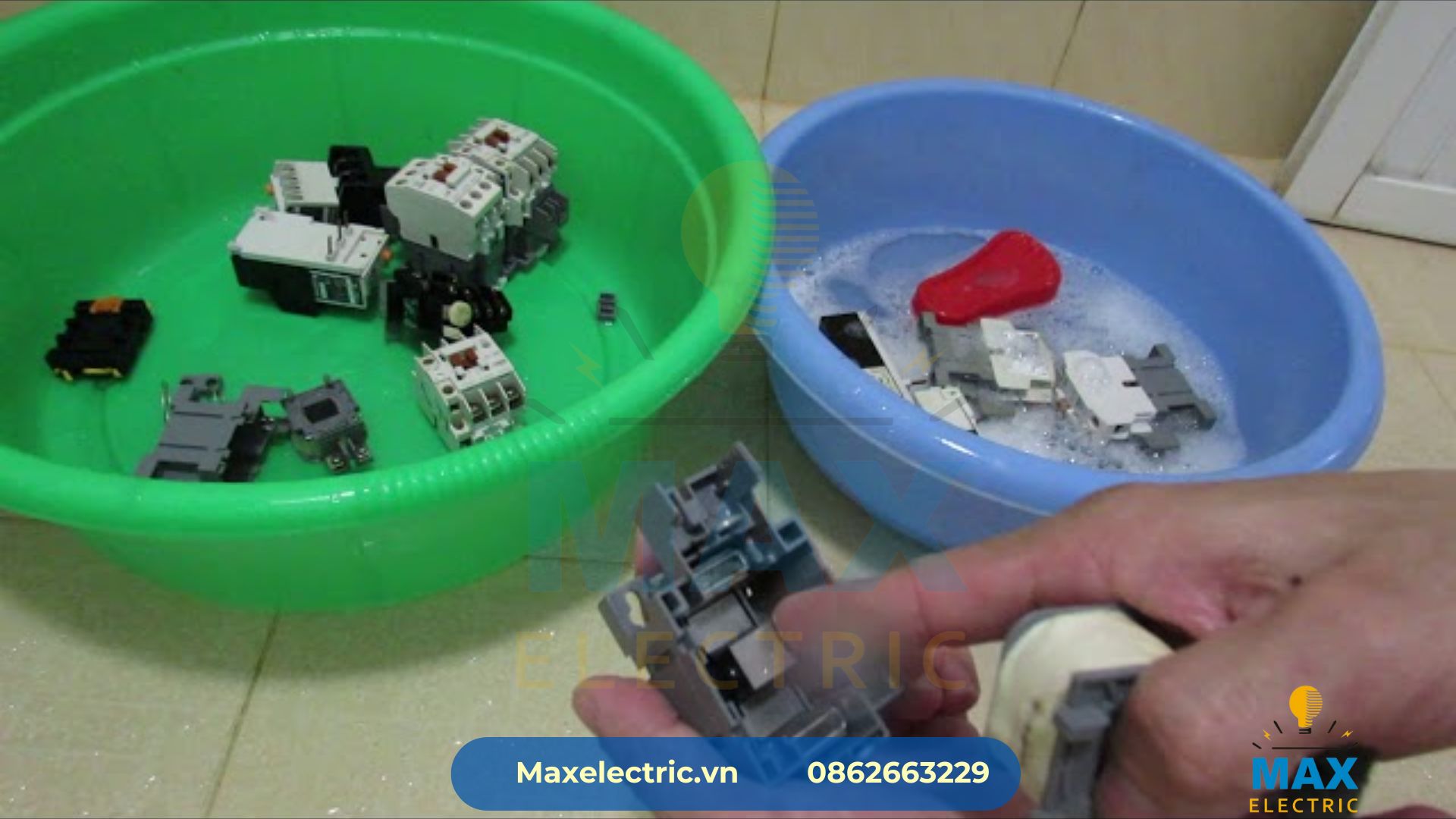 Vệ sinh contactor Vệ sinh contactor