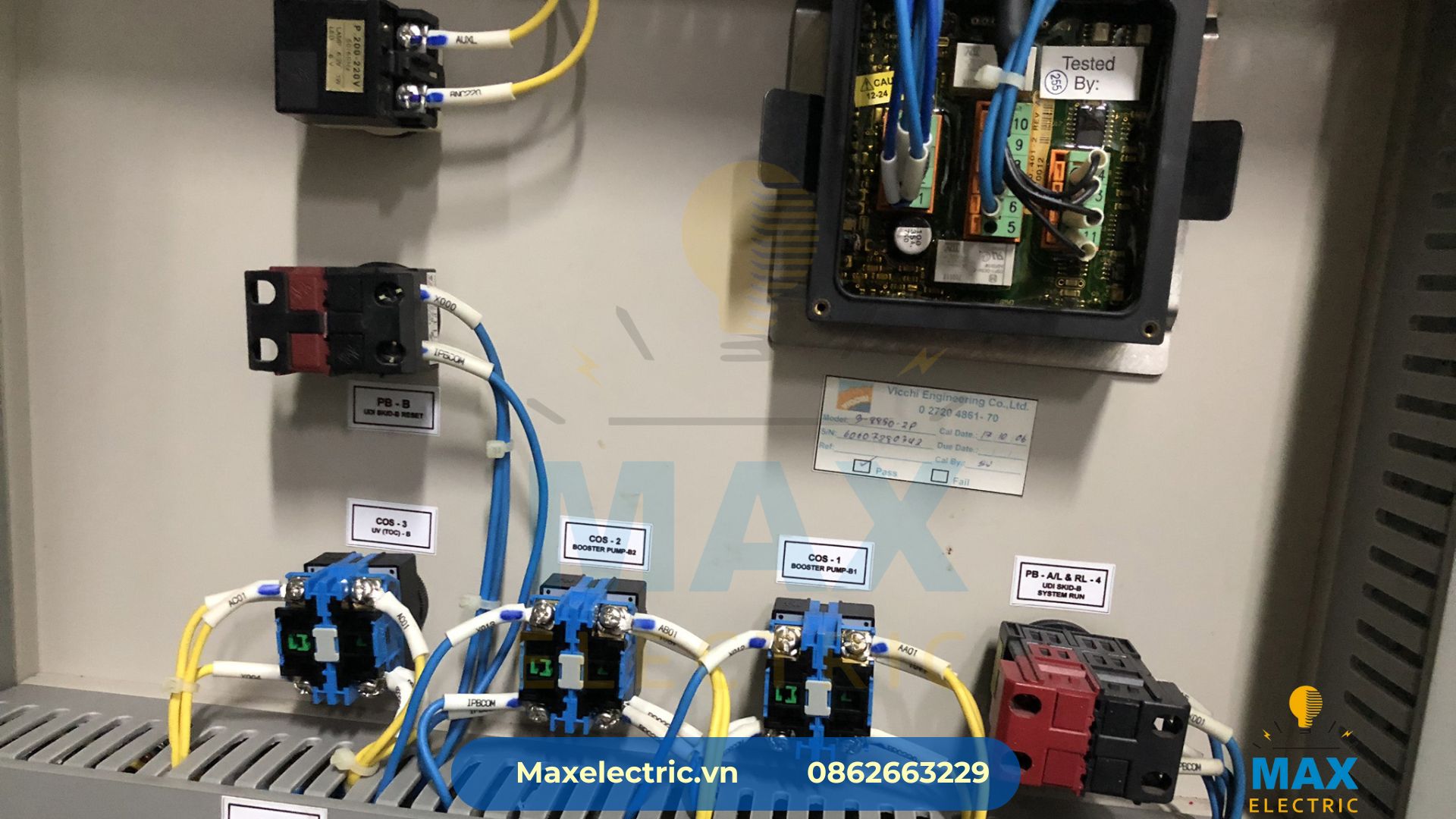 Lỏng điểm đấu nối gây phát nhiệt, cháy dây Lỏng điểm đấu nối gây phát nhiệt, cháy dây