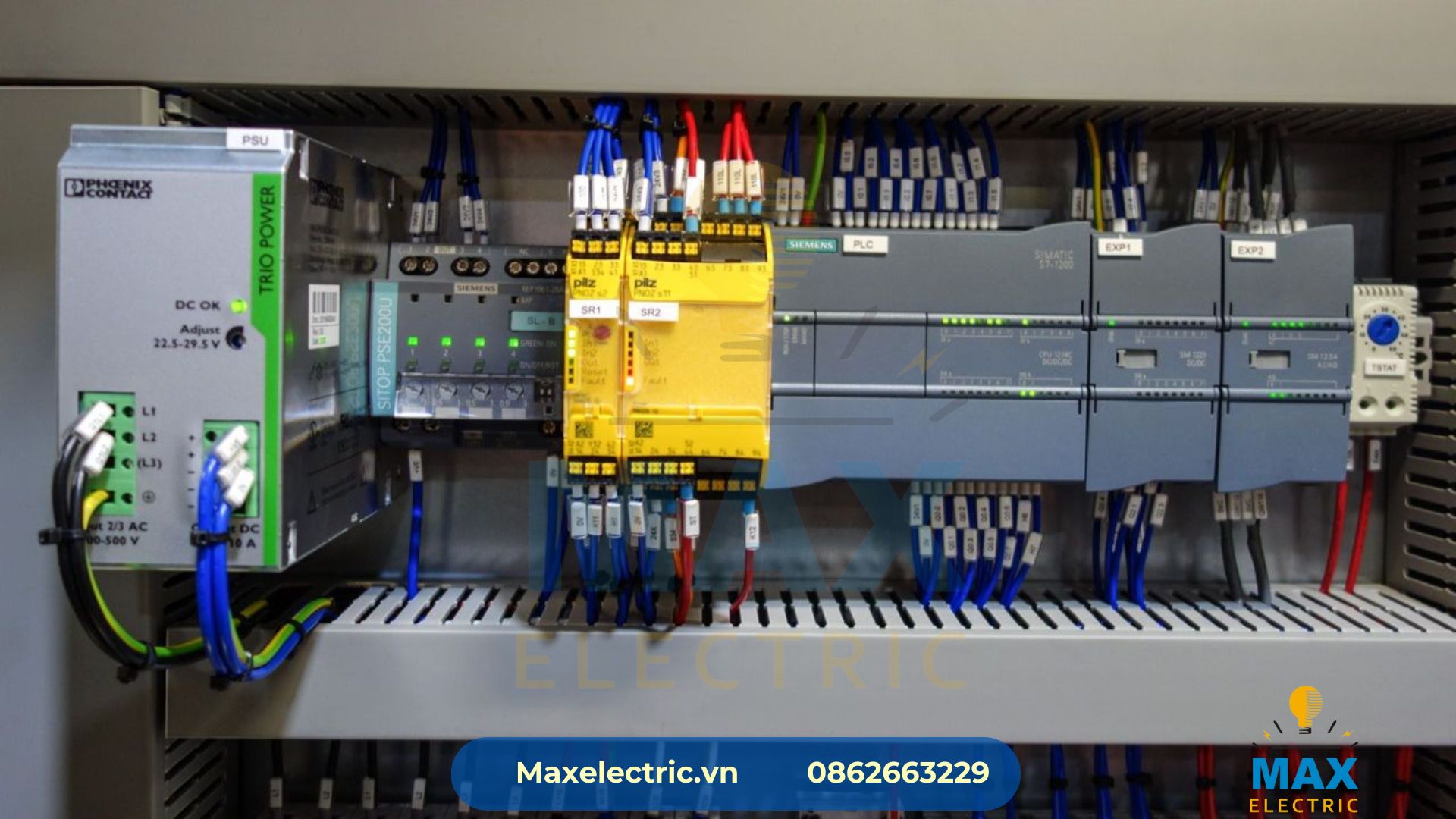 Tủ Điều Khiển Lập Trình PLC & Màn hình HMI Tủ Điều Khiển Lập Trình PLC & Màn hình HMI