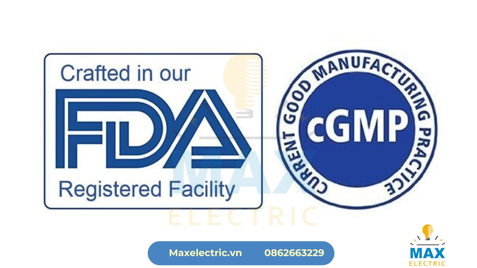 Đạt chuẩn FDA GMP