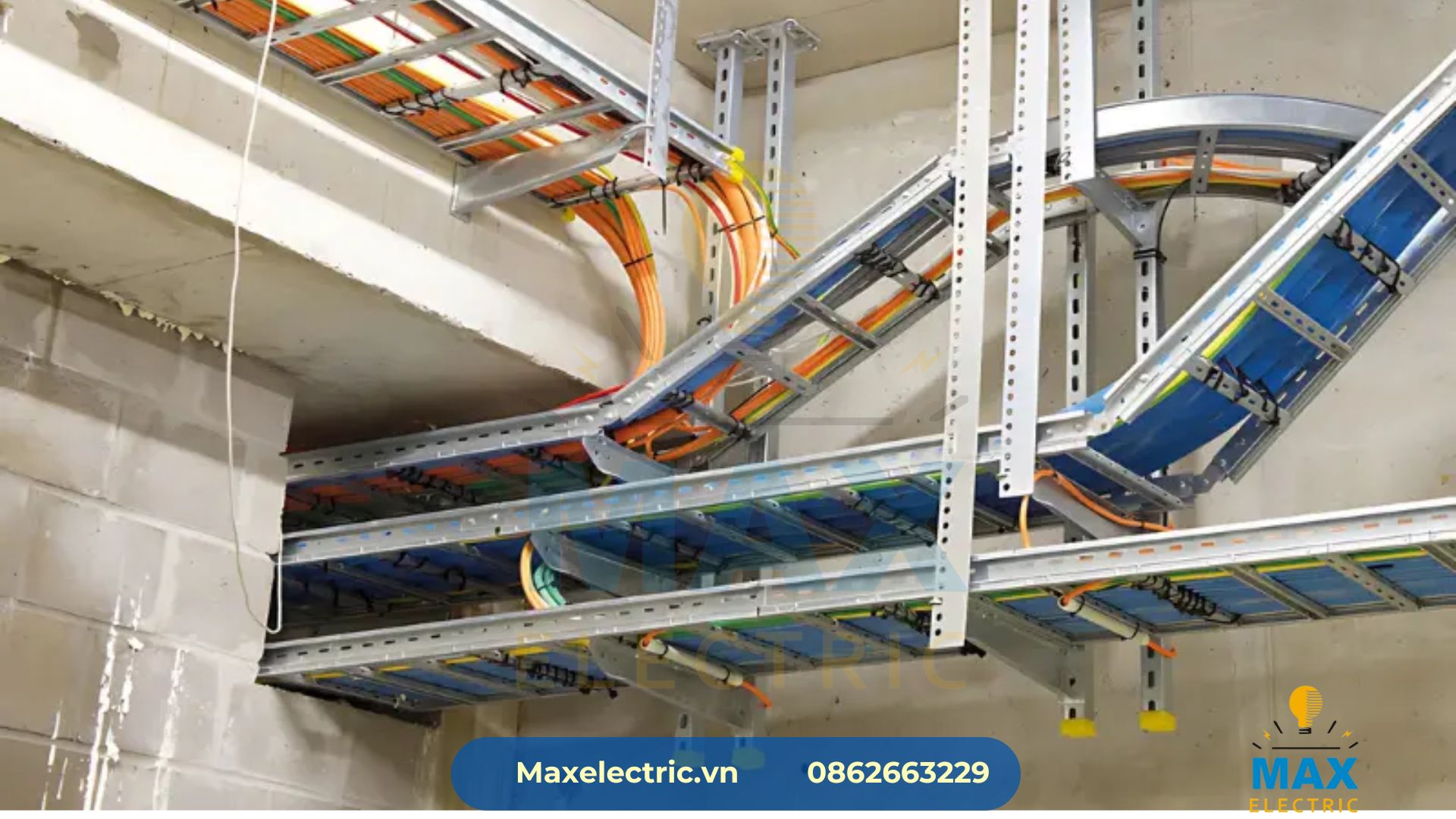 Sơ đồ minh họa hệ số lấp đầy máng cáp điện tiêu chuẩn NEC đảm bảo không gian tản nhiệt cho dây dẫn.