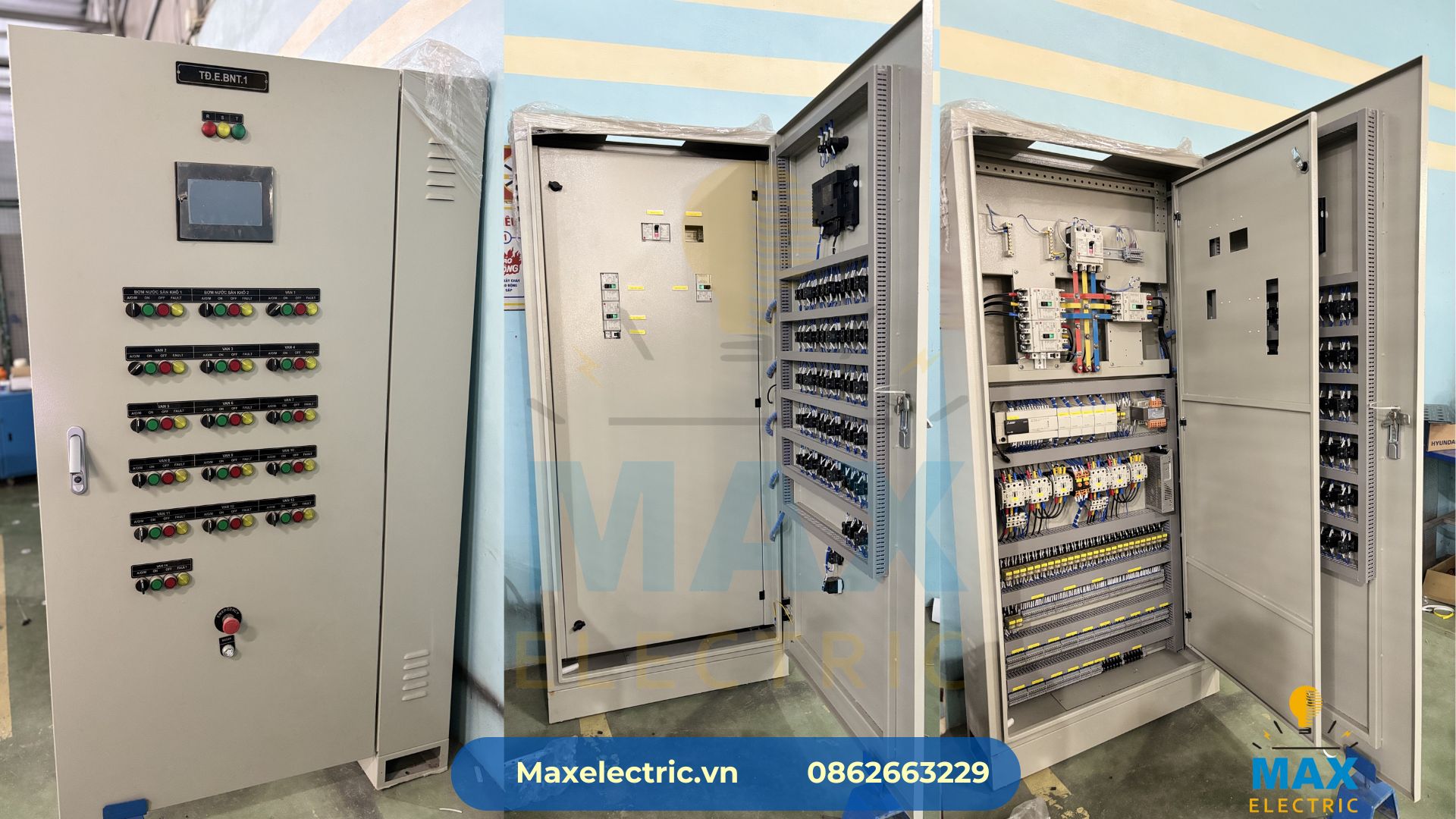 Các loại tủ điện tự động hóa